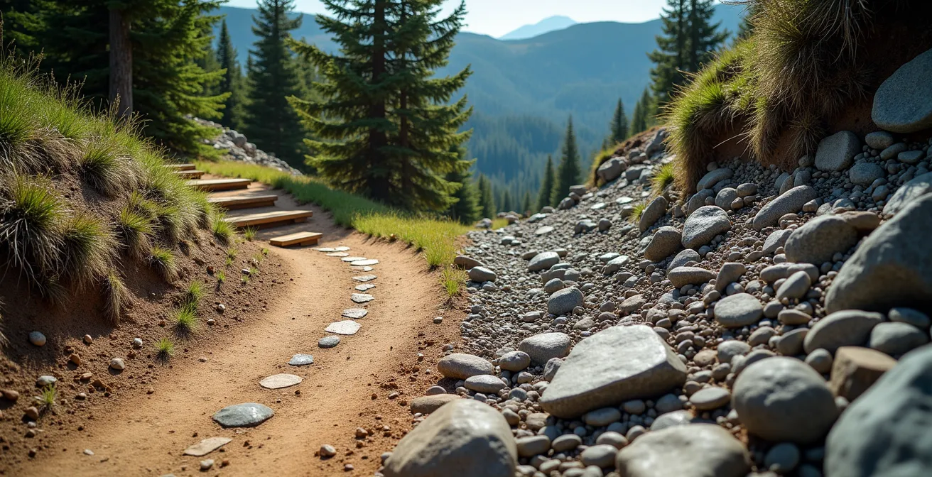 Comparaison visuelle des terrains rocheux du Mont-Albert versus Mont-Xalibu